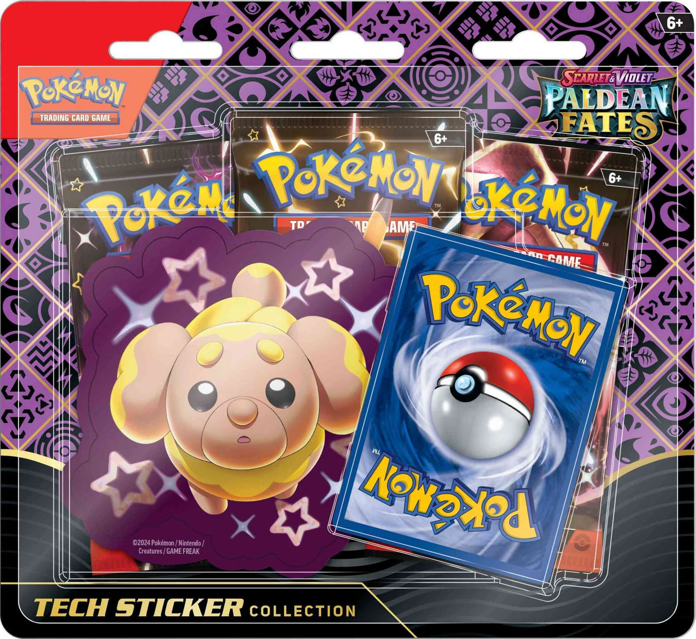 Pokémon TCG: Scarlet & Violet - Paldean Fates - Tech Sticker Collection - Assorted *IN STORE ONLY*