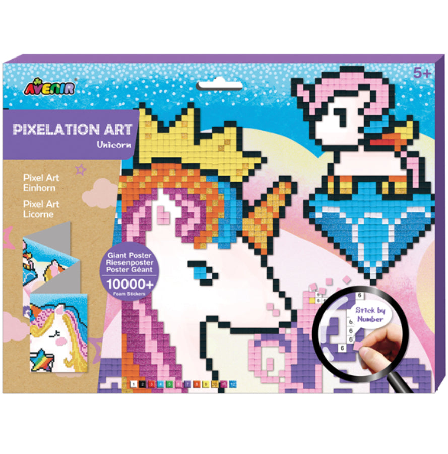 Pixelation Art - Unicorn