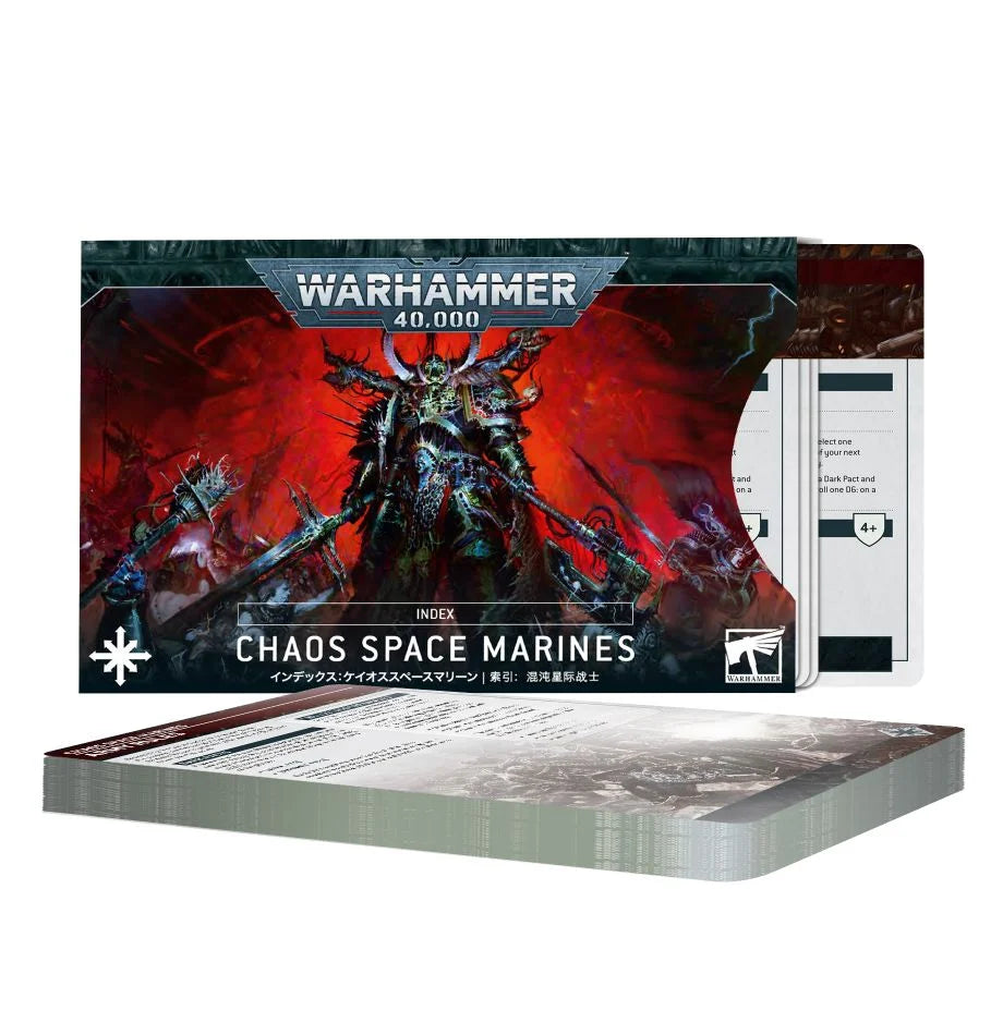 Warhammer 40k Index Cards: Chaos Daemons