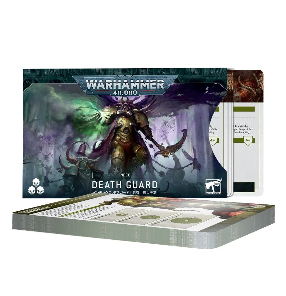 Warhammer 40k Index Cards: Death Guard