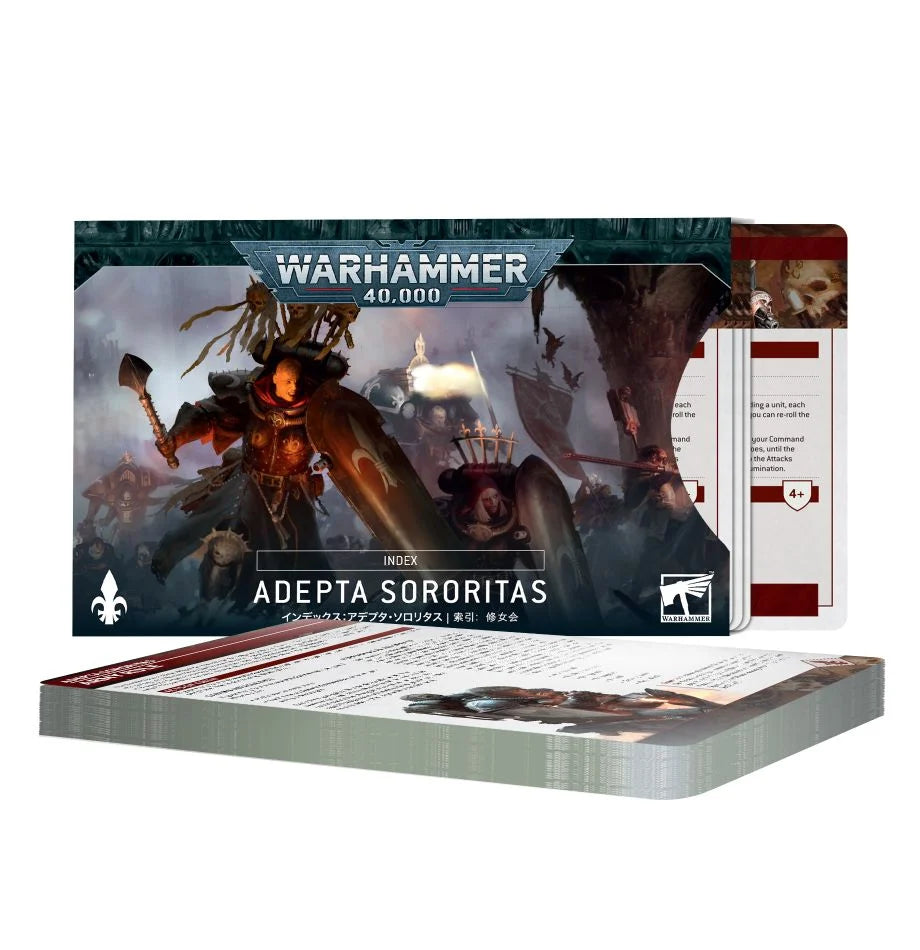 Warhammer 40k Index Cards: Adepta Sororitas