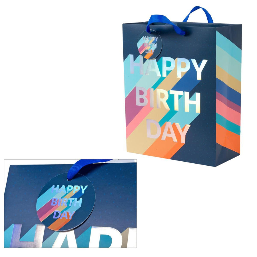 Paper T. DLX Jumbo Gift Bag - Bday, Matte