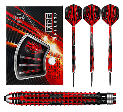 Darts H. 90% Tungsten Fire Inferno 22G