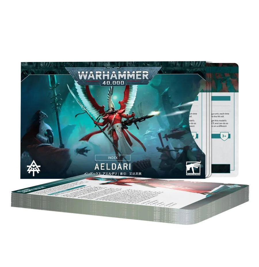 Warhammer 40k Index Cards: Aeldari