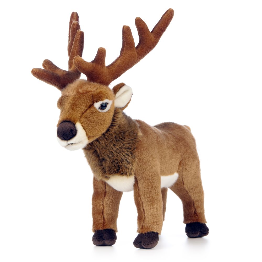 Red Deer Stag Plush Stuffed Animal Toy