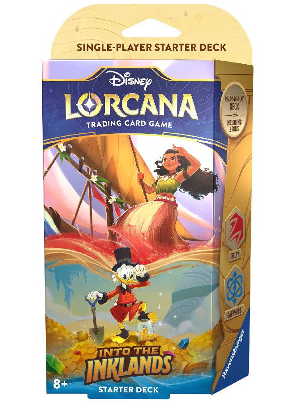 Disney Lorcana: Into the Inklands - Starter Deck - Sapphire & Ruby
