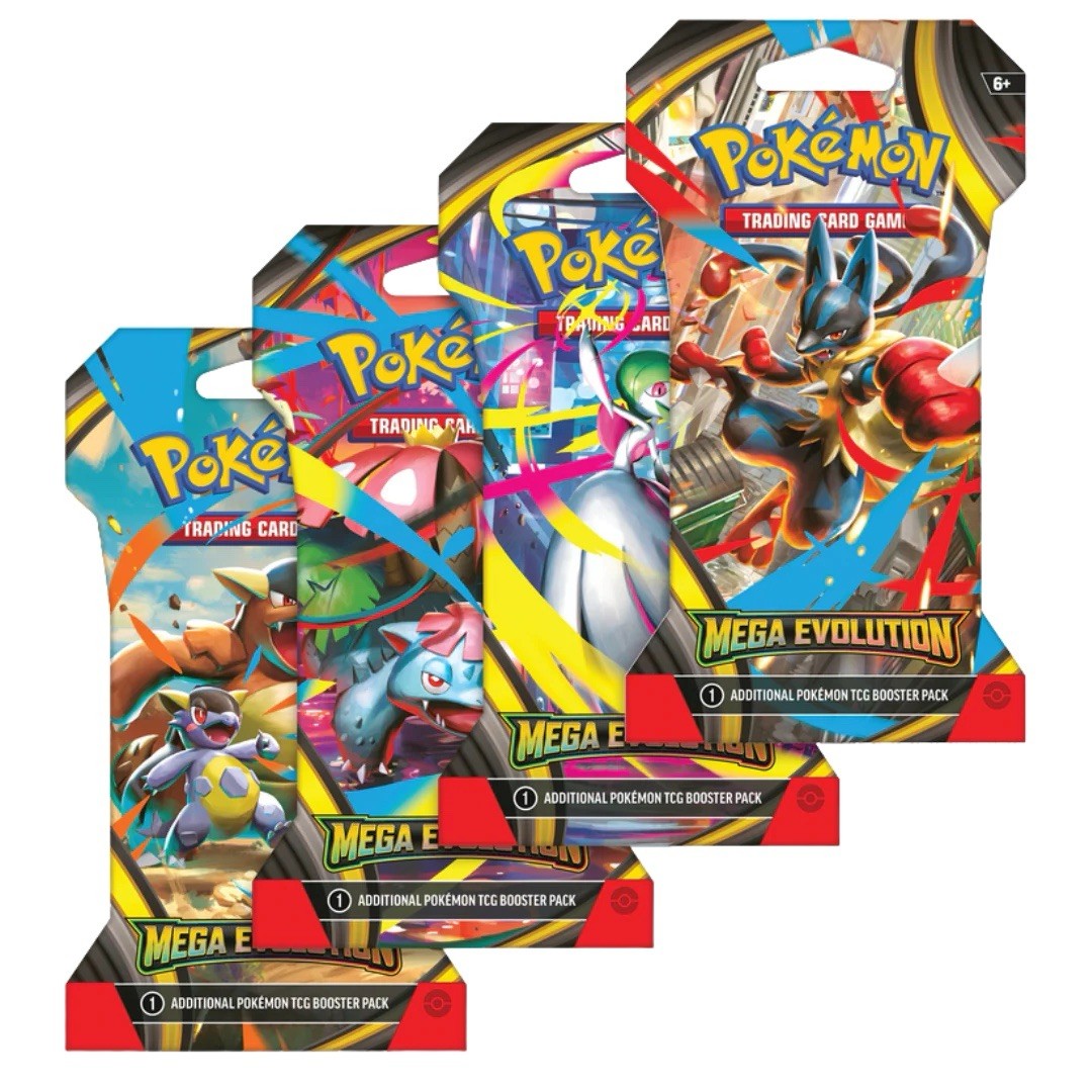 Pokemon Mega Evolutions Blister Packs *IN STORE ONLY*