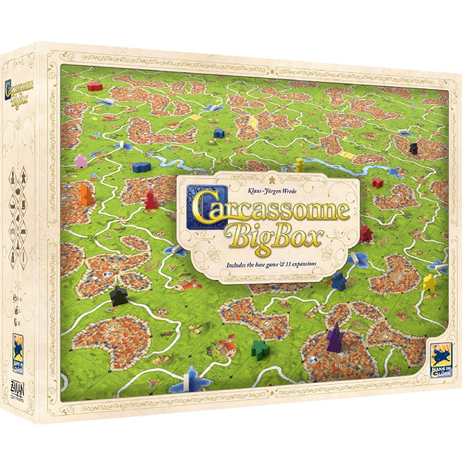 Carcassonne Big Box ENGLISH 2021 Version