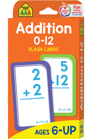 Addition Flash Cards