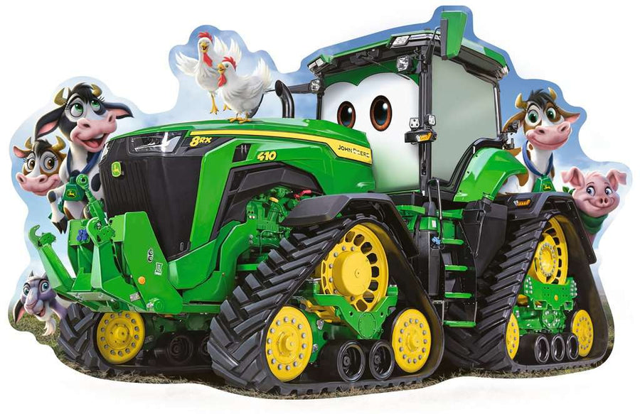 John Deere Tractor Shaped - 24 Piece