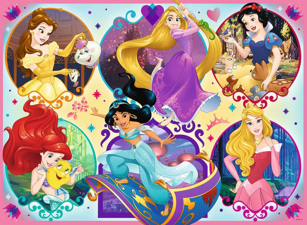 Be Strong, Be You Disney Princess Puzzle - 100pc XXL