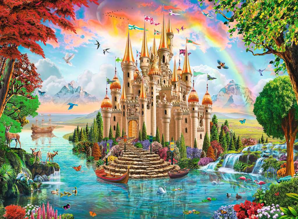Rainbow Castle - 100pc XXL