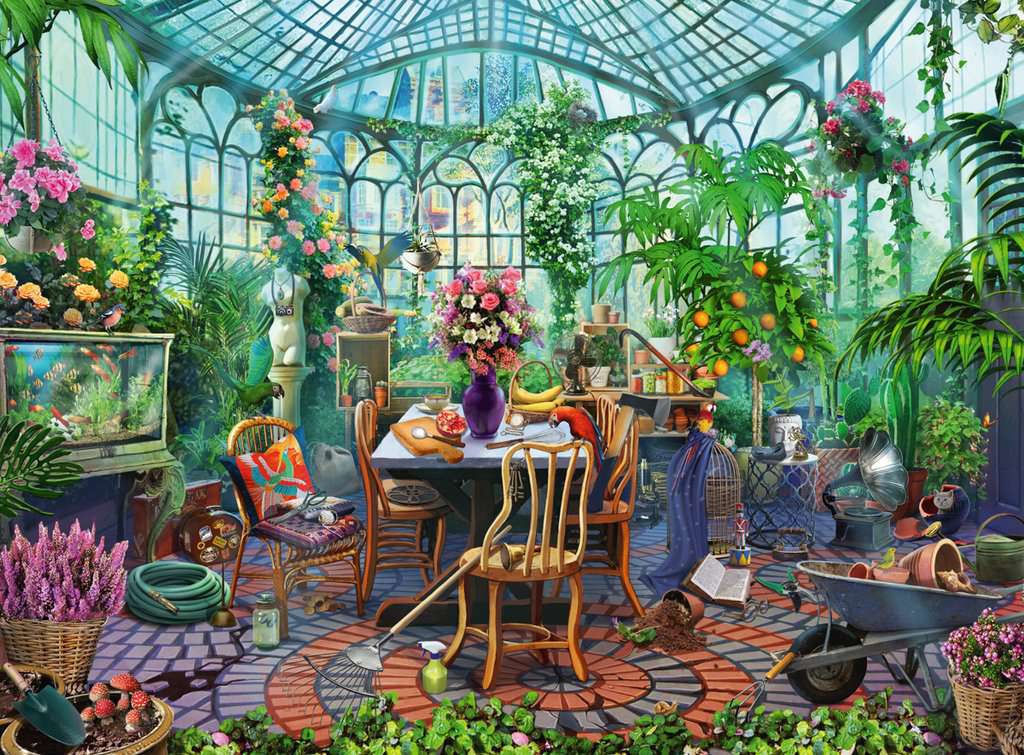 Greenhouse Morning - 500pc