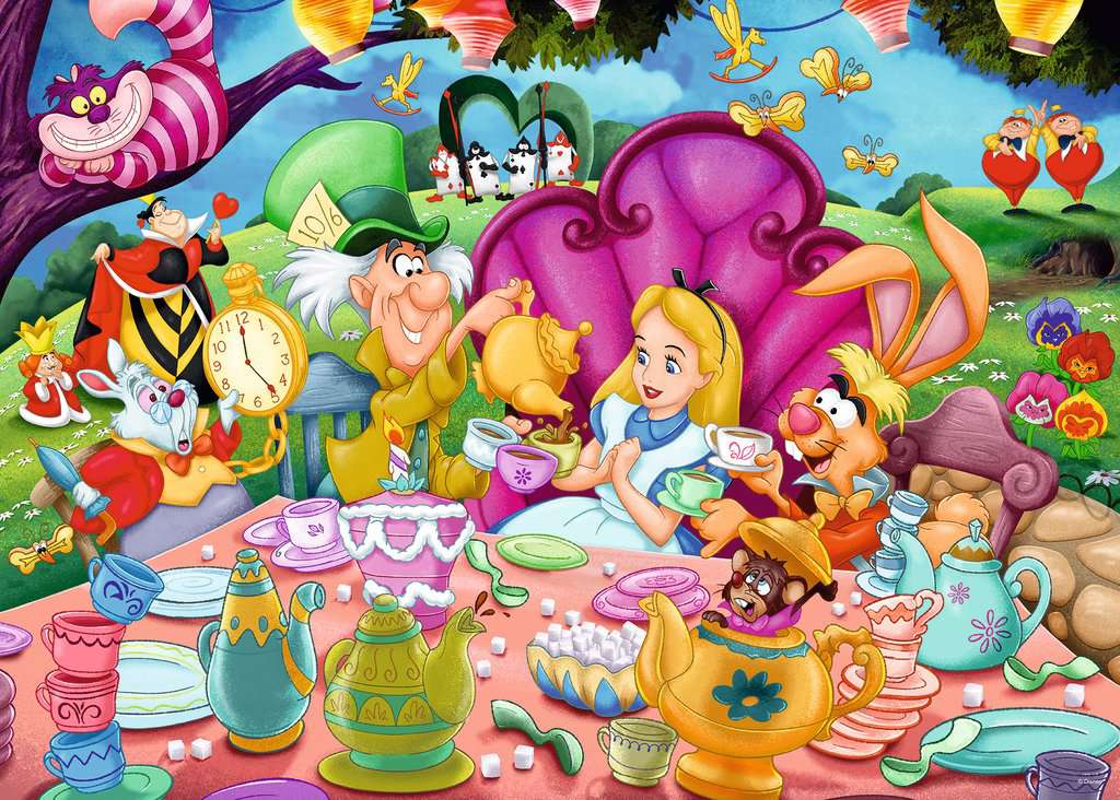 Alice in Wonderland - 1000pc