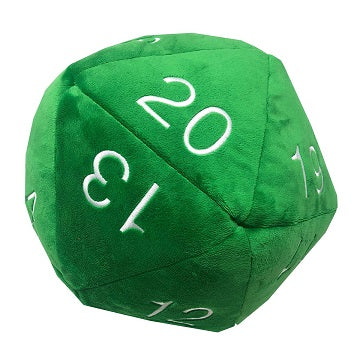Giant Plush D20 Green