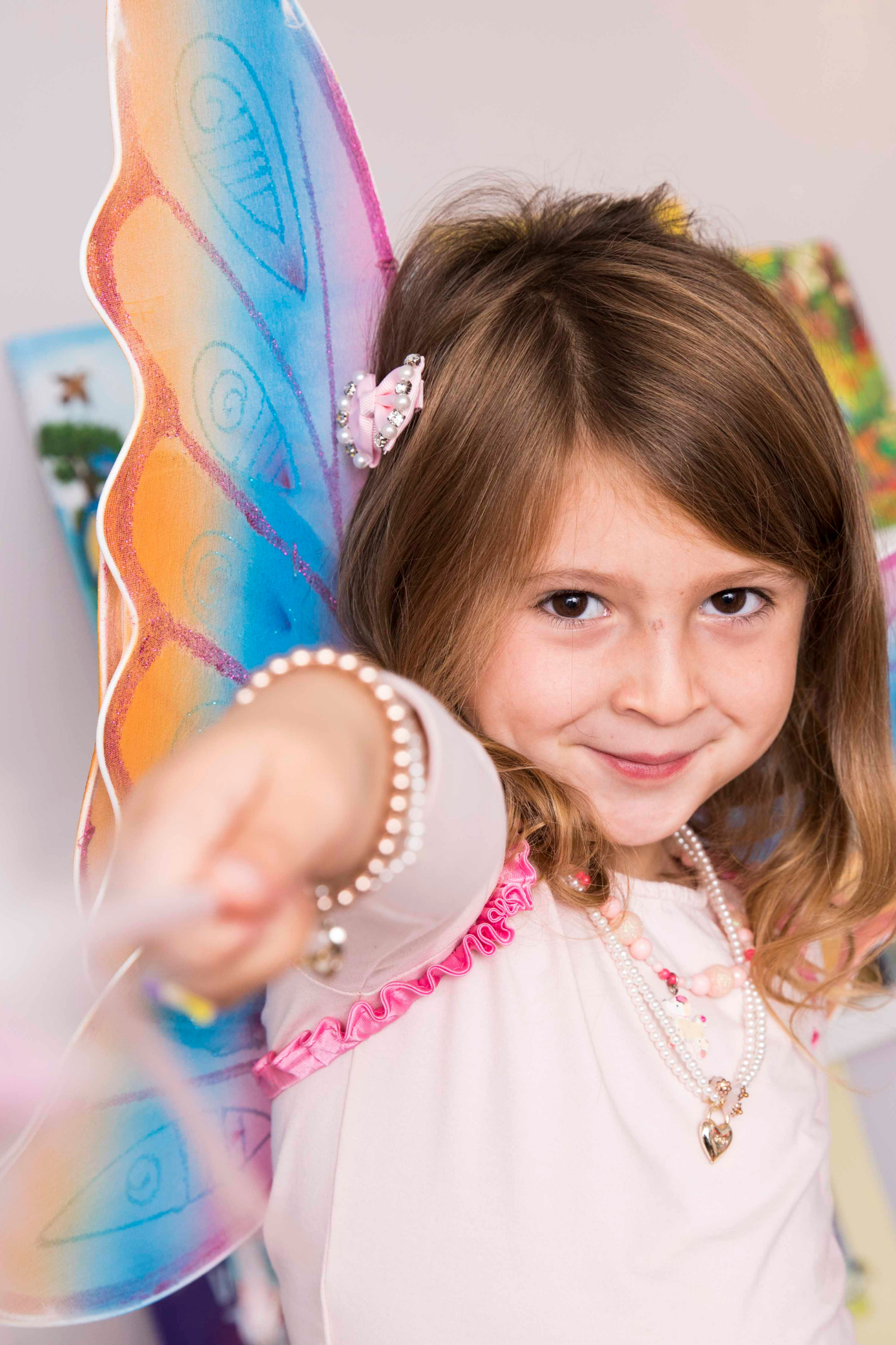 Rainbow Glitter Wings
