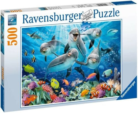 Dolphins in the Coral Reef - 500pc