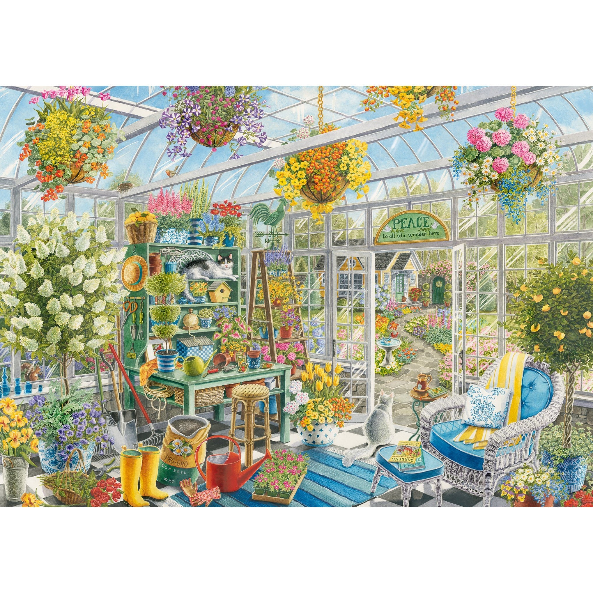 Greenhouse Heaven - 300 pc Large Format