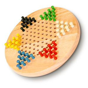 Chinese Checkers- 7" Wooden