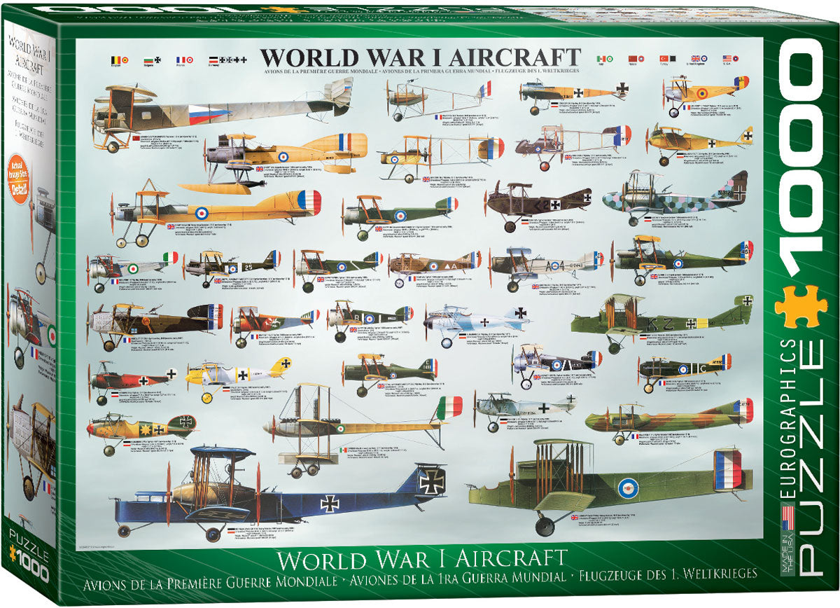 World War I Aircraft - 1000pc