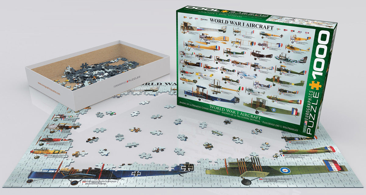 World War I Aircraft - 1000pc