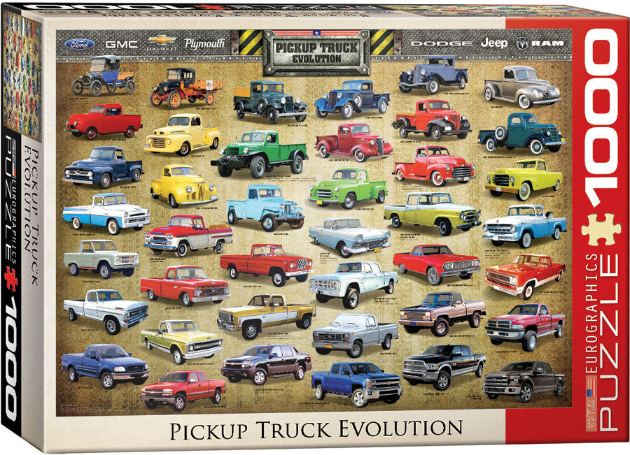 Pickup Truck Evolution - 1000pc