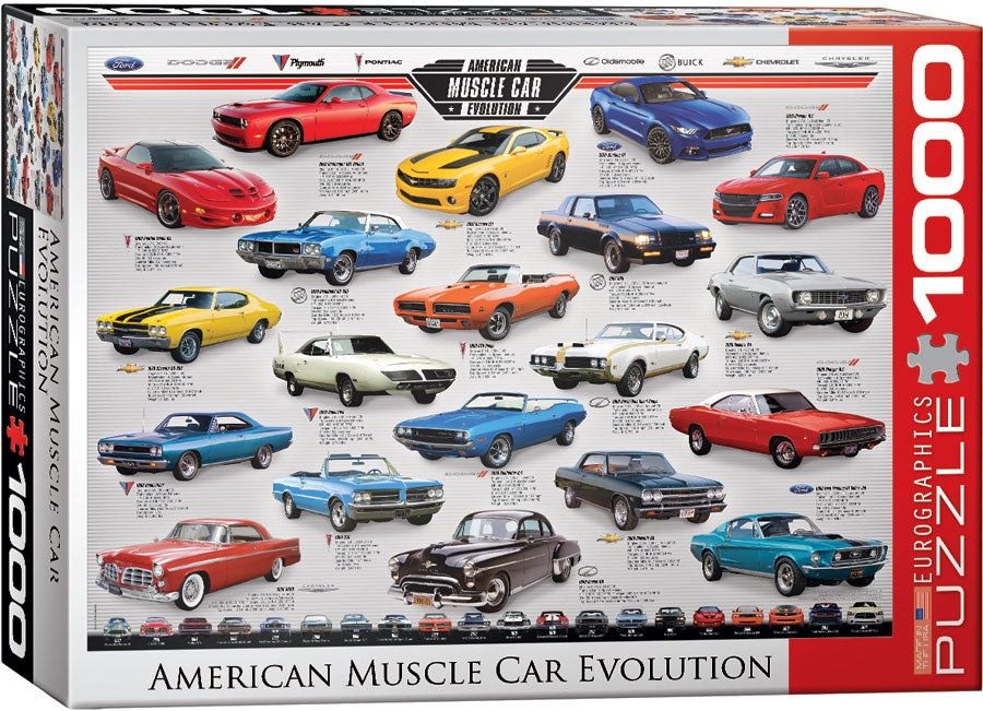 American Muscle Car - 1000 pc