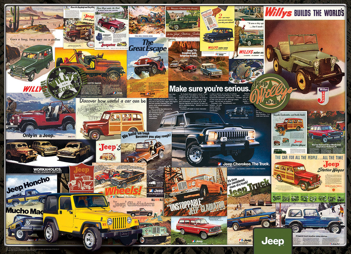 Jeep Advertising - 1000pc