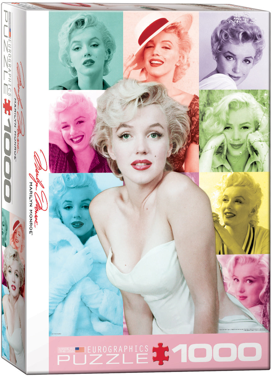 Marilyn Monroe Colour Portraits - 1000pc