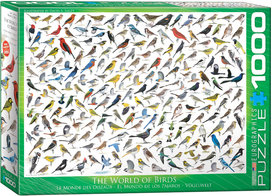 The World of Birds - 1000pc