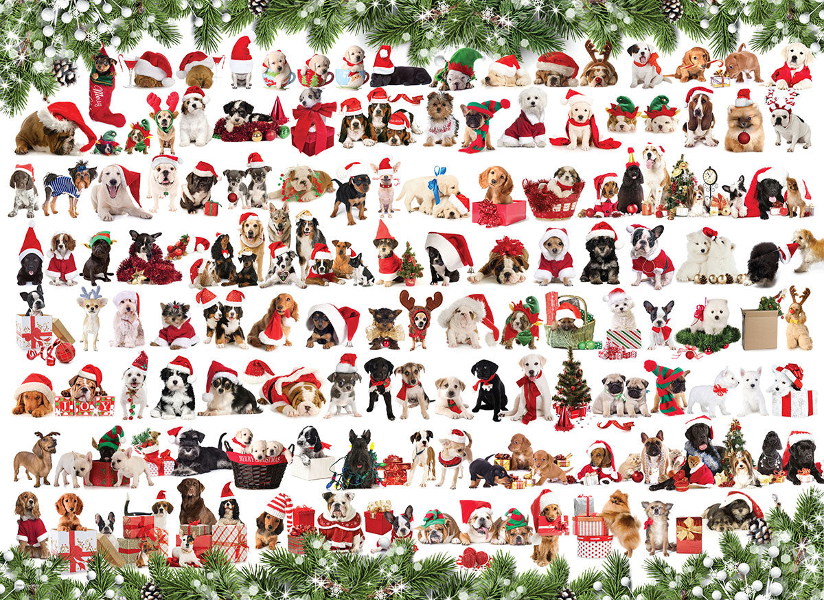 Holiday Dogs - 1000pc