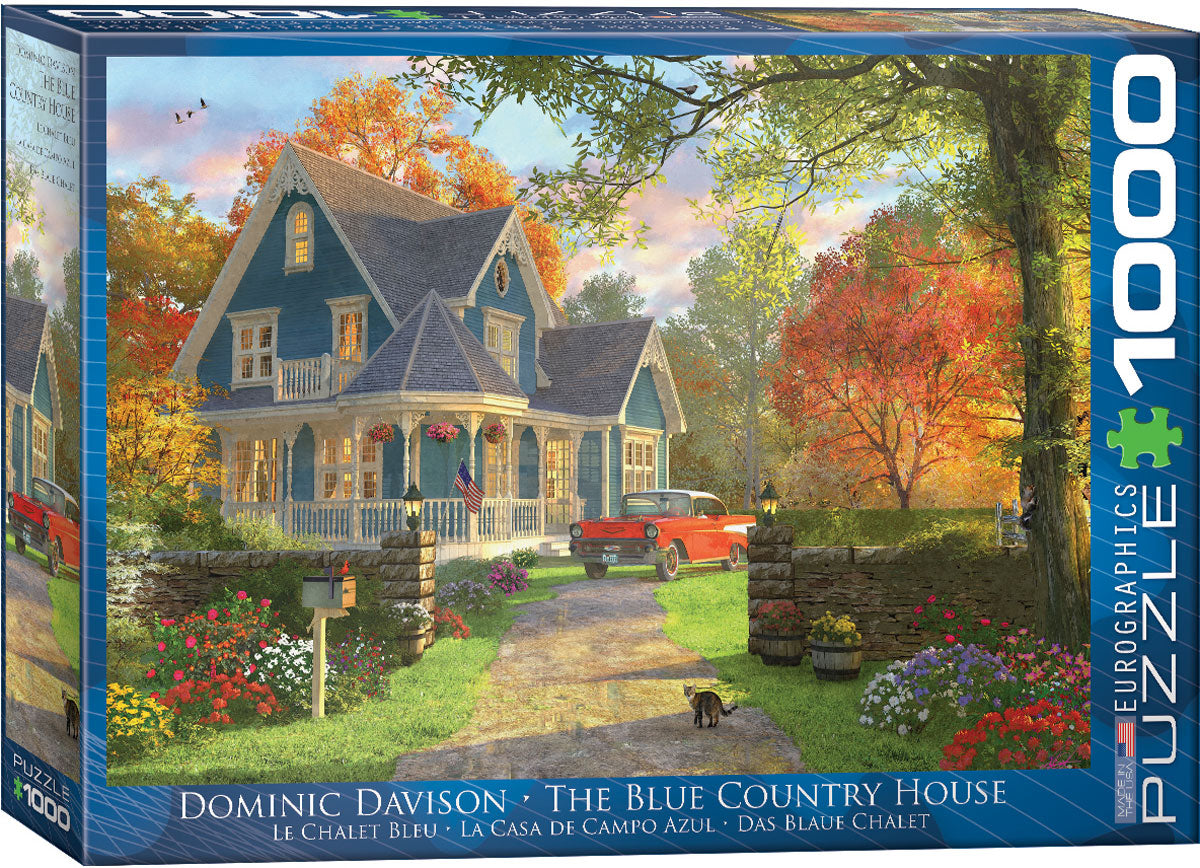 The Blue Country House - 1000pc