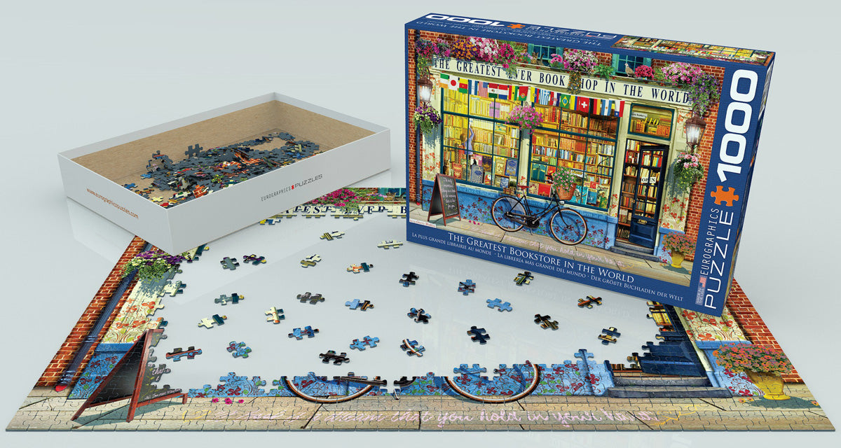 The Greatest Bookstore in the World - 1000 pc