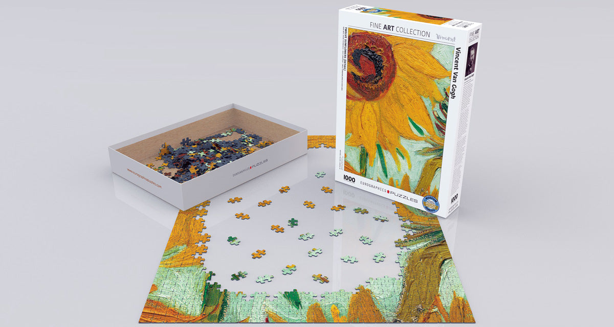 Twelve Sunflowers - 1000 pc