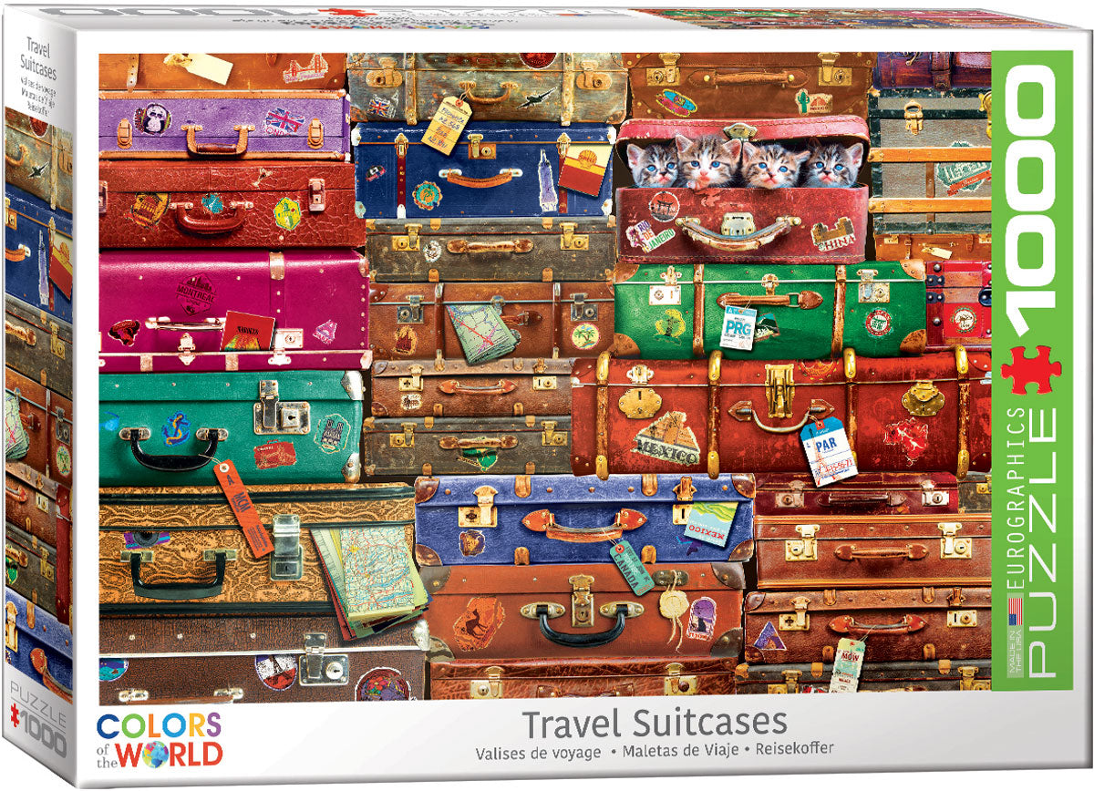 Travel Suitcases - 1000pc