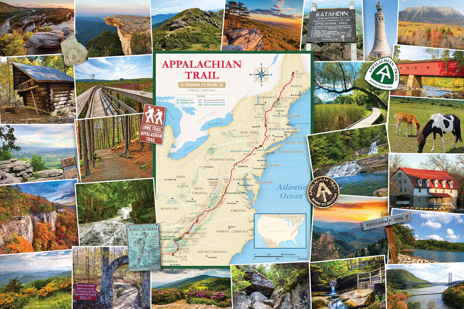 Appalachian Trail - 1000pc