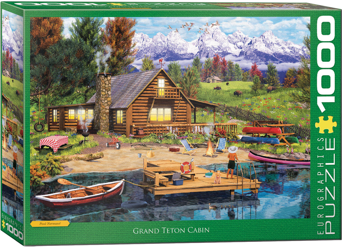 Grand Teton Cabin - 1000pc
