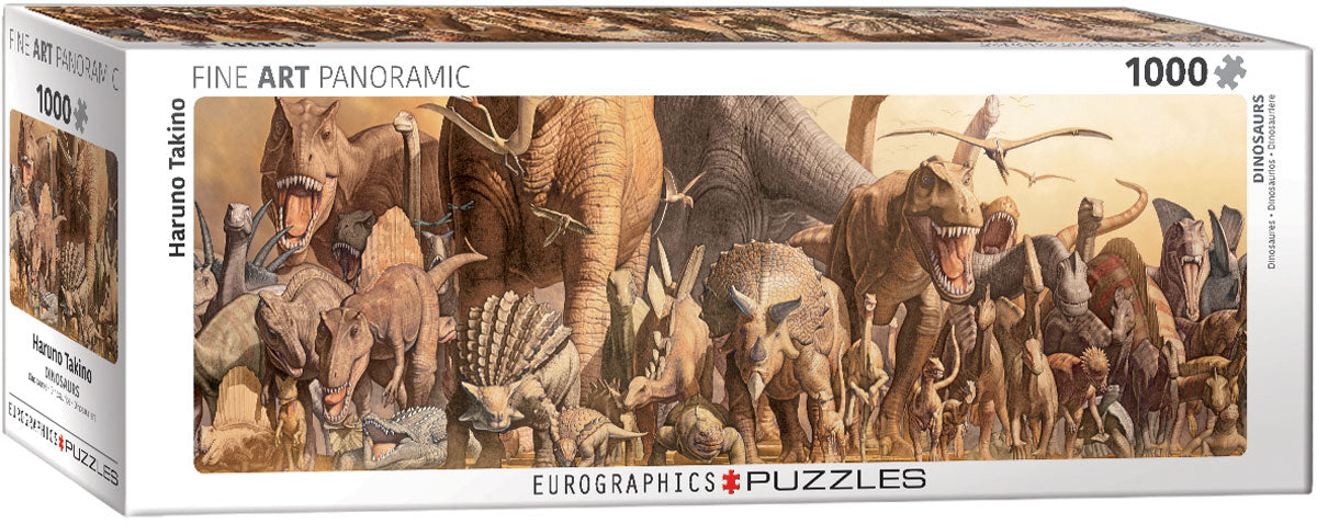 Dinosaurs - 1000pc Panoramic