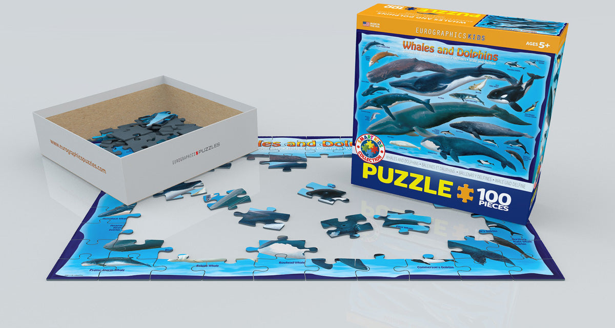 Whales & Dolphins - 100pc