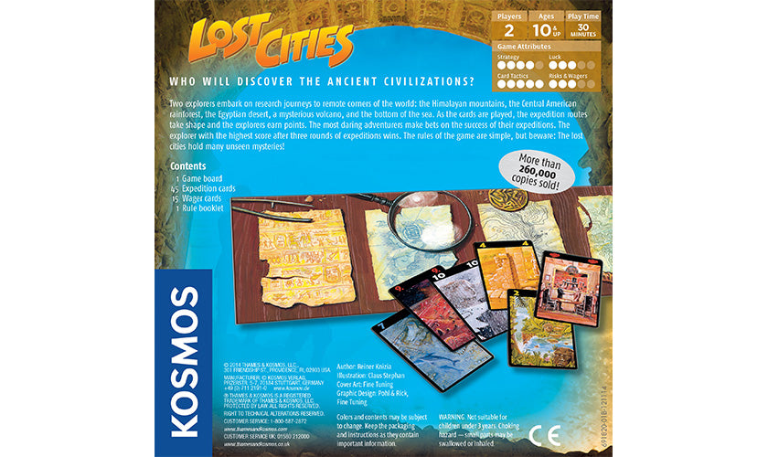 Lost Cities the Card Game