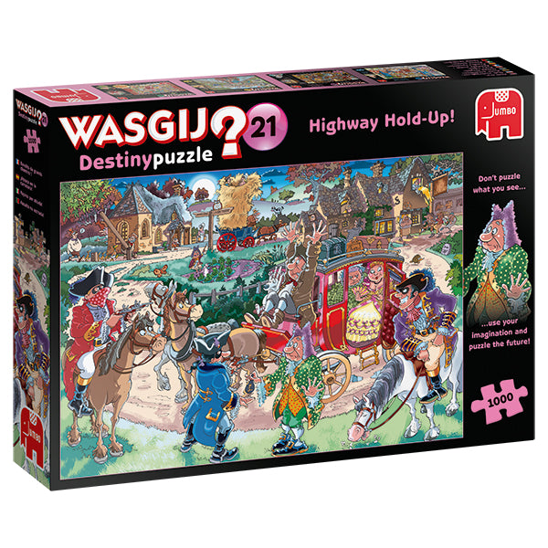 1000 PCS, WASGIJ MYSTERY #18, GRABBING A QUICK BITE!