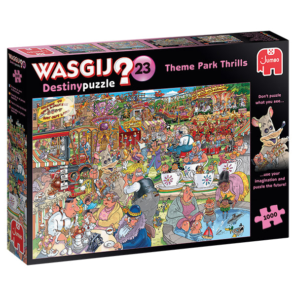 Wasjig Destiny # 23 - Theme Park Thrills - 1000 pc