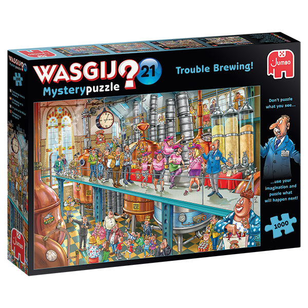 Wasjig Mystery #21- Trouble Brewing- 1000 pc
