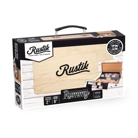 Rummy Deluxe in Wooden Case