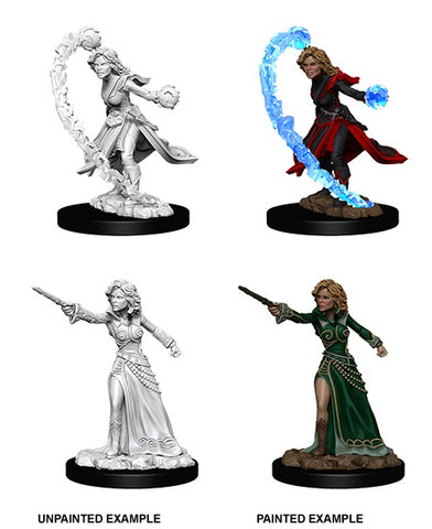 Pathfinder Deep Cuts Unpainted Miniatures: Wave 6: Human Female Wizard
