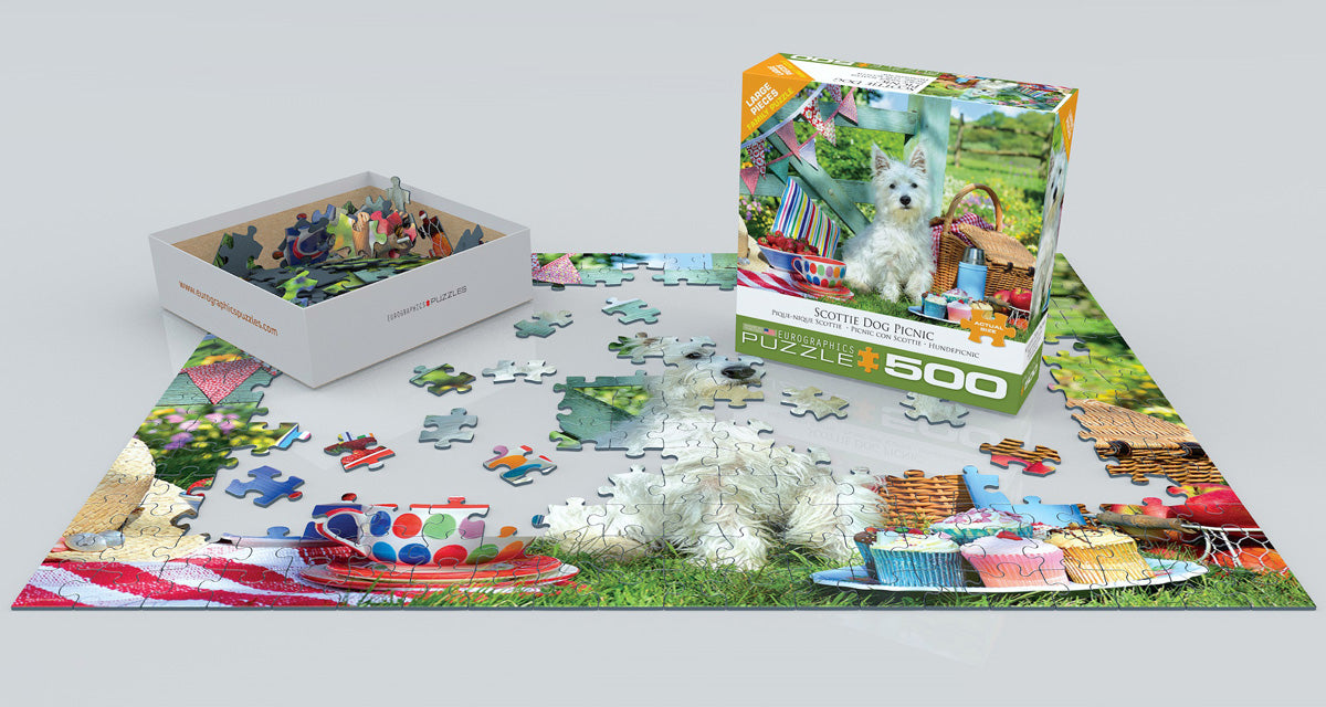 Scottie Dog Picnic - 500pc Large