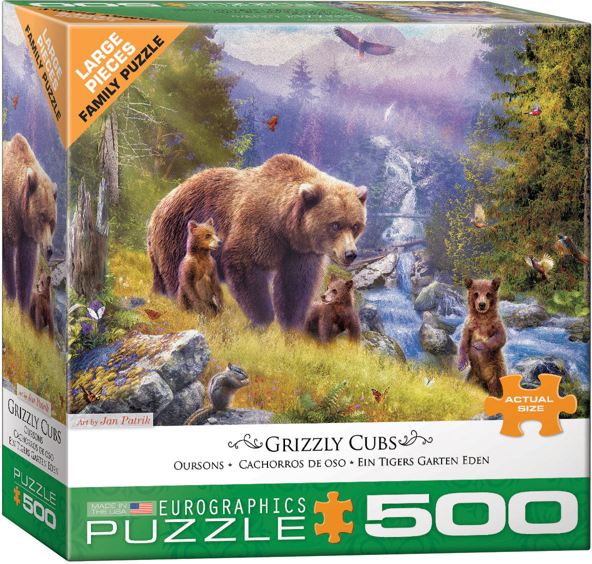 Grizzly Cubs - 500pc Large