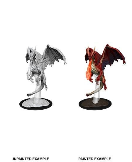 D&D Nolzurs Unpainted Miniatures - Wave 11 - Young Red Dragon