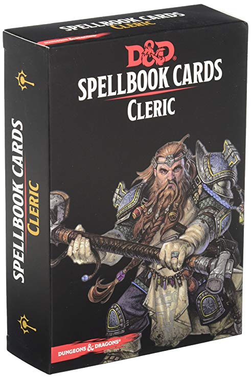 D&D Magic Spellbook Cards: Cleric