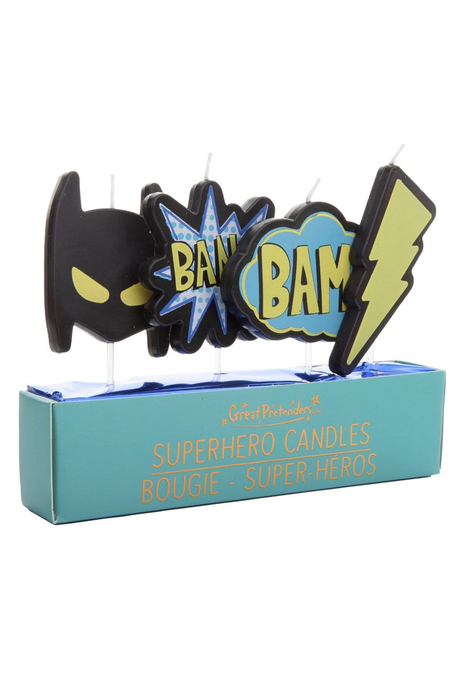 Super Hero Candles